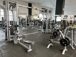 Zona amplia de musculación