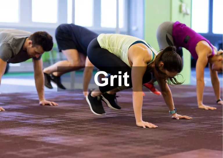Mantente en forma con nuestras clases de Grit