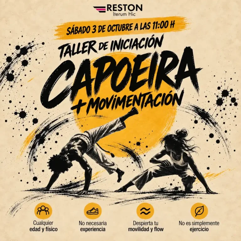 Taller de iniciación de capoeira | Reston Iterum Hic