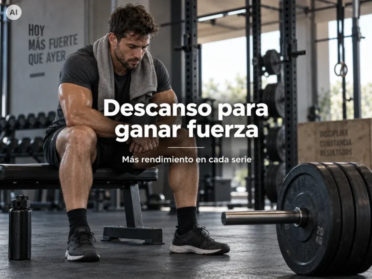 ¿Cuánto descansar entre series para entrenar mejor? | Reston Iterum Hic