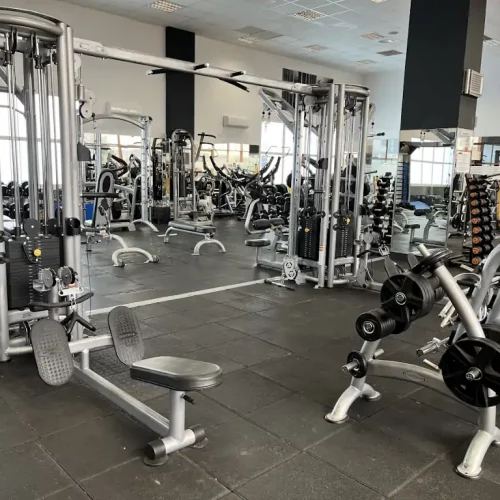 Zona amplia de musculación